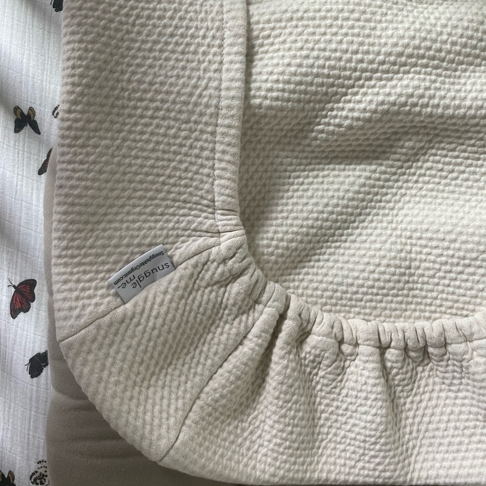 Snuggle Me Organic Puddle Pad for Infant Lounger EUC